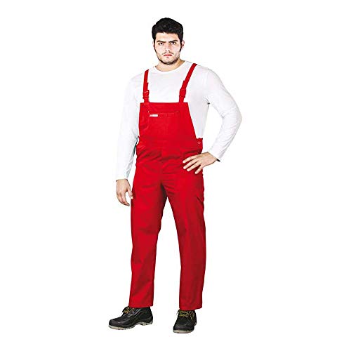 Reis SMC_50 Master Schutzlatzhose, Rot, 50 Größe von REIS