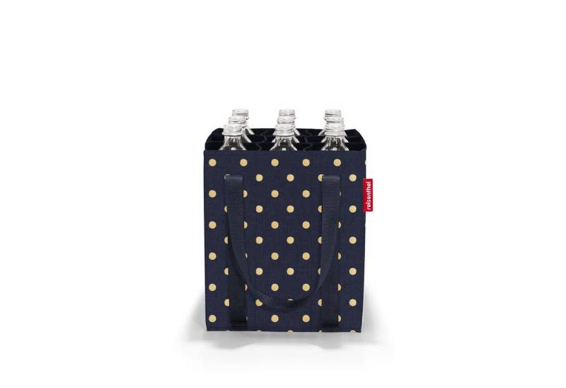 REISENTHEL® Flaschenhalter Bottlebag 9er metallic dots blue von REISENTHEL®