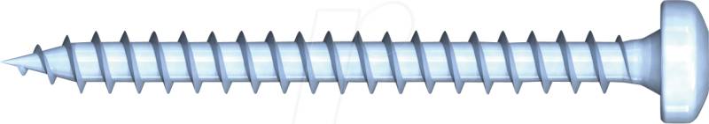 RST 02273/6 - R2 plus Spanplattenschrauben Pan Head, TX, 6,0 x 40 mm, 200 Stüc von REISSER SCHRAUBENTECHNIK