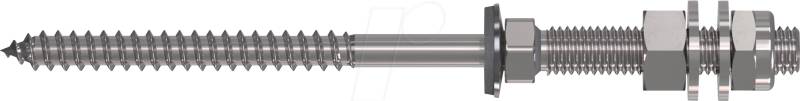 RST 61129/9 - RSB-A Solarbefestiger EPDM Scheibe 19 mm, 8,4/M10 X200/50, 20 St von REISSER SCHRAUBENTECHNIK