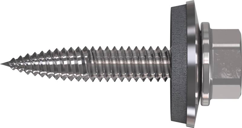 RST 67076/0 - RP-T2 SW 8 EPDM Scheibe 16 mm, 4,5 X 22, Bimetall A2, 100 Stück von REISSER SCHRAUBENTECHNIK