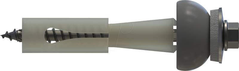 RST 68779/9 - DSH-2-A Abstandsset auf Holz-UK, 6,0 x 75 (29-33), 100 Stück von REISSER SCHRAUBENTECHNIK