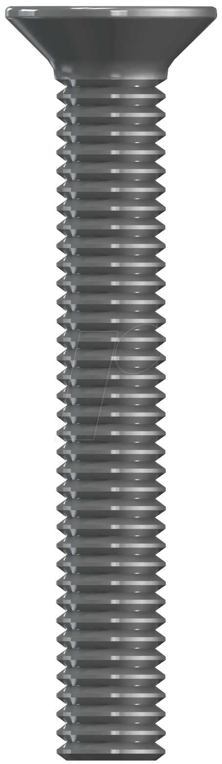 SKS-E M5X16-100 - Flach-Senkkopfschrauben, Edelstahl A2, PZD, M5, 16 mm, 100 Stück von REISSER SCHRAUBENTECHNIK