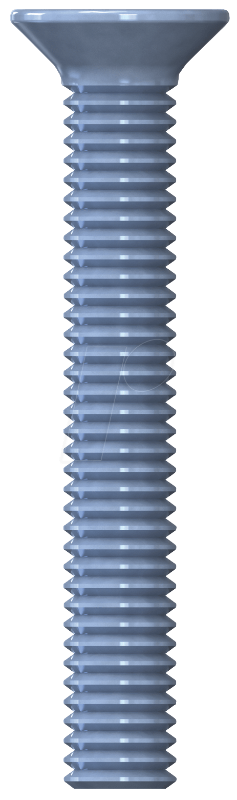 SKS M4X10-50 - Flach-Senkkopfschrauben, Kreuzschlitz, PZD, M4, 10 mm, 50 Stück von REISSER SCHRAUBENTECHNIK