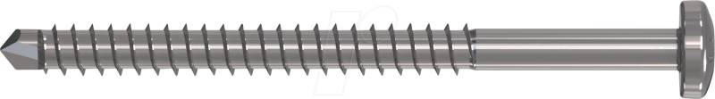 SPL-E 6,0X80100 - Sparibo Spanplattenschrauben mit Bohrspitze, Linsenkopf Edelstah von REISSER SCHRAUBENTECHNIK