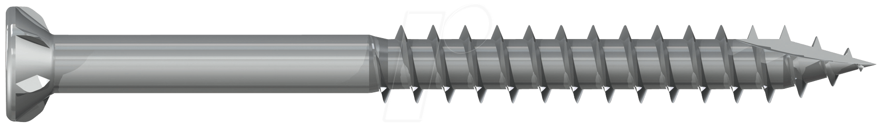 TS-E 5,5X50-200 - TX-Terrassenschrauben, Edelstahl, 5,5 x 50 mm, 200 Stück von REISSER SCHRAUBENTECHNIK