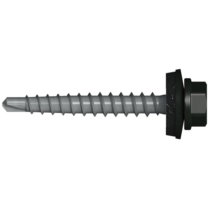 REISSER Bohrschrauben Farm-S Sechskantkopf mit 14mm Dichtscheibe Stahl kopflackiert RAL 9011 Graphitschwarz 4,8 x 20/15 - 100 Stück REISSER Bohrschrauben Farm-S Sechskantkopf mit 14mm Dichtscheibe Stahl kopflackiert RAL 9011 Graphitschwarz 4,8 x 20/15 - 100 Stück von REISSER-Schraubentechnik GmbH