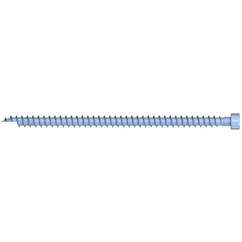 REISSER Holzbauschraube HBS Zylinderkopf TX Vollgewinde Stahl verzinkt 10 x 400 mm - 50 Stück von REISSER-Schraubentechnik GmbH