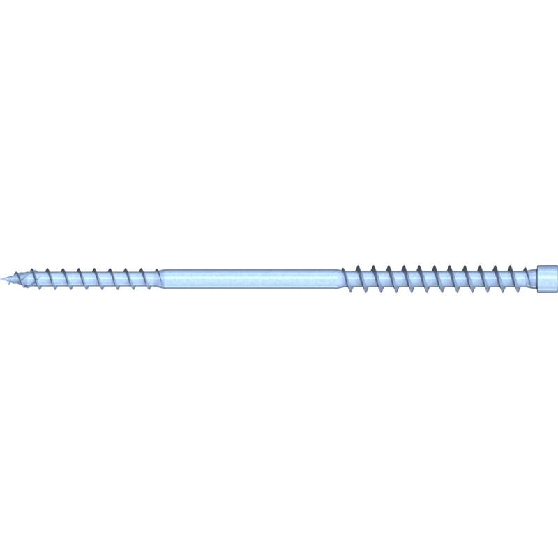 REISSER Holzbauschraube UHB für Aufsparrendämmung Stahl verzinkt Zylinderkopf TX - 8 x 480 mm - 50 Stück von REISSER-Schraubentechnik GmbH