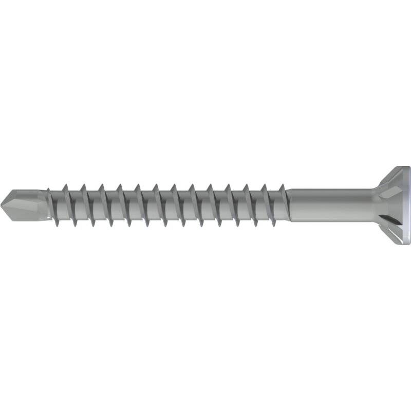 REISSER Holzschrauben SPARIBO Bohrspitze Senkkopf TX Teilgewinde Edelstahl A2 4,5 x 70 - 200 Stück von REISSER-Schraubentechnik GmbH