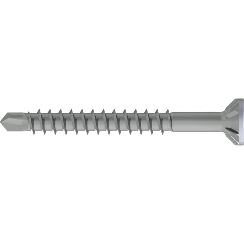 REISSER Holzschrauben SPARIBO Bohrspitze Senkkopf TX Teilgewinde Edelstahl A2 5,0 x 50 - 500 Stück von REISSER-Schraubentechnik GmbH