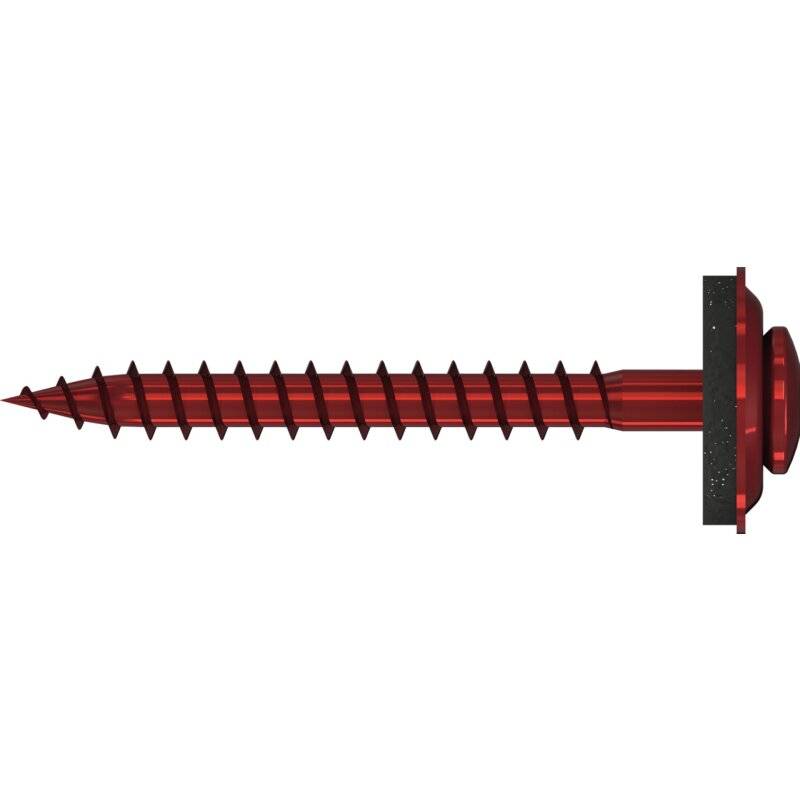 REISSER Spenglerschrauben mit Dichtscheibe 15mm TX 2-teilig Edelstahl A2 verkupfert 4,5 x 100 - 50 Stück von REISSER-Schraubentechnik GmbH