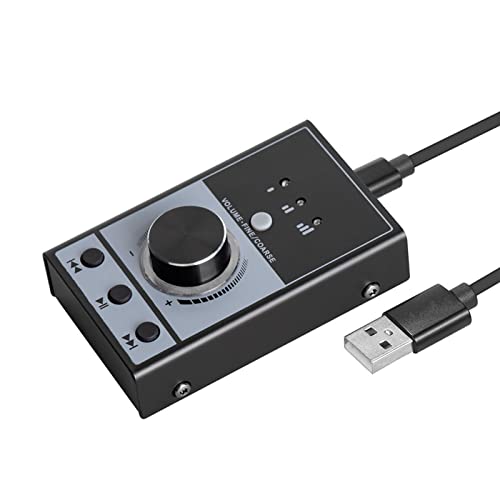USB-Lautstärkeregler PC/Telefon Fernbedienung Lautstärkeregler Adapter Knopf oder Win7/8/10 System Controller Knopf von REITINGE