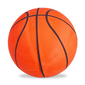 relaxdays Basketball Größe 7 orange, schwarz, Ø 24,5 cm, 1 St. von RELAXDAYS