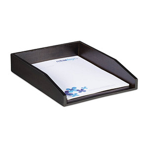 relaxdays Briefablage dunkelbraun von RELAXDAYS