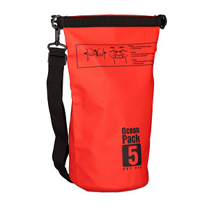 relaxdays Dry Bag Ocean Pack LKW-Plane rot 5,0 l von RELAXDAYS