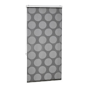 relaxdays Duschrollo schwarz, grau 80,0 x 240,0 cm von RELAXDAYS