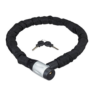relaxdays Fahrradschloss schwarz 100,0 cm relaxdays Fahrradschloss schwarz 100,0 cm von RELAXDAYS