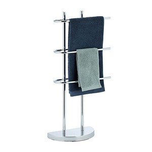 relaxdays Handtuchständer silber von RELAXDAYS
