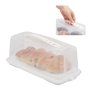 relaxdays Kuchen-Transportbox für Kastenform 37,0 x 16,0 cm relaxdays Kuchen-Transportbox für Kastenform 37,0 x 16,0 cm von RELAXDAYS
