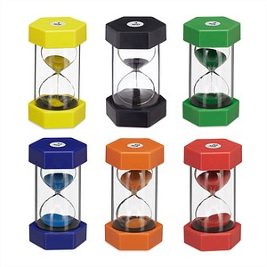 relaxdays Sanduhren-Set transparent, 6 St. relaxdays Sanduhren-Set transparent, 6 St. von RELAXDAYS