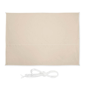 relaxdays Sonnensegel rechteckig beige 2,5 x 3,5 m von RELAXDAYS