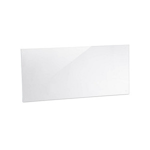 relaxdays Spritzschutz Küche transparent 100,0 x 0,6 x 50,0 cm von RELAXDAYS