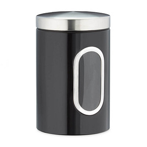relaxdays Vorratsdose 17,0 cm hoch schwarz 1,4 l, 1 St. relaxdays Vorratsdose 17,0 cm hoch schwarz 1,4 l, 1 St. von RELAXDAYS