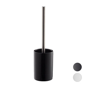relaxdays WC-Garnitur schwarz Stein von RELAXDAYS