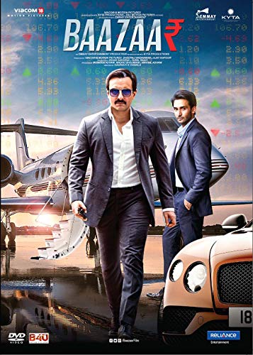 BAAZAAR Film ~ DVD ~ Bollywood ~ Saif Ali Khan ~ Hindi mit englischem Untertitel ~ India ~ 2018 ~ Original RELIANCE DVD ~ verkauf nur über Bollywood 24/7 von RELIANCE