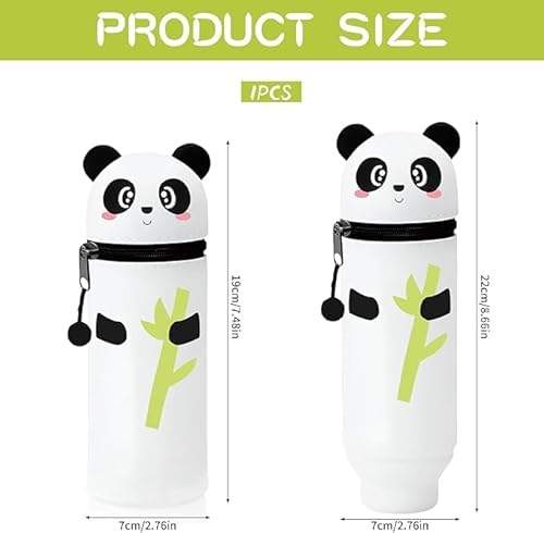 1 Panda Bleistiftbeutel Und 1 Sticky Note Book, Einziehbarer Bleistifttasche, Kreativer Schreibwaren, Schulbedarf. 1 Panda Bleistiftbeutel Und 1 Sticky Note Book, Einziehbarer Bleistifttasche, Kreativer Schreibwaren, Schulbedarf. von RELKLYU