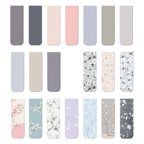 20 Stücke Magnetischer Lesezeichen, Kreative Blumenmuster, Einfache Und Modische Gedruckte Lesezeichen, Labelbuchzubehör, Kleine Geschenke Für Lesebegeisterte. 20 Stücke Magnetischer Lesezeichen, Kreative Blumenmuster, Einfache Und Modische Gedruckte Lesezeichen, Labelbuchzubehör, Kleine Geschenke Für Lesebegeisterte. von RELKLYU