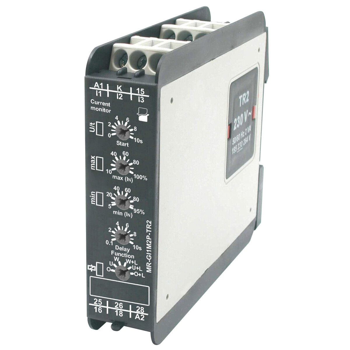 RELPOL MR-GI1M2P-TR2 - Überwachungsrelais 2 Wechsler 1 Phase 12V - 400V AC RELPOL MR-GI1M2P-TR2 - Überwachungsrelais 2 Wechsler 1 Phase 12V - 400V AC von RELPOL