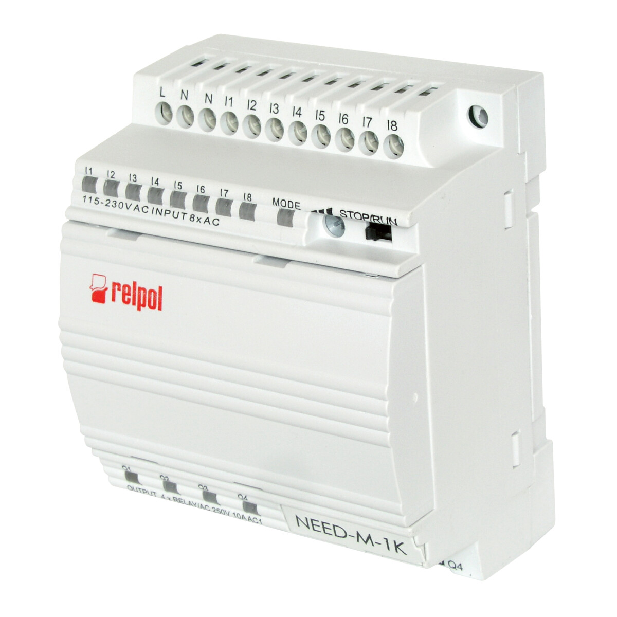 RELPOL NEED-220DC-11-08-4R Programmierbares Relais 220V DC 4x 1 Schliesser 10A RELPOL NEED-220DC-11-08-4R Programmierbares Relais 220V DC 4x 1 Schliesser 10A von RELPOL