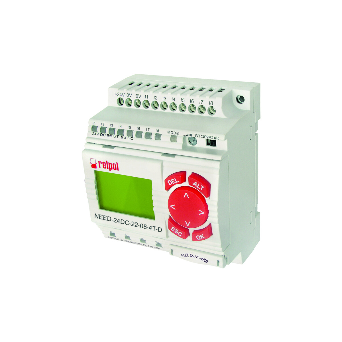 RELPOL NEED-24DC-22-08-4T-D Programmierbares Relais 24V DC 4x 1 Schliesser 10A RELPOL NEED-24DC-22-08-4T-D Programmierbares Relais 24V DC 4x 1 Schliesser 10A von RELPOL
