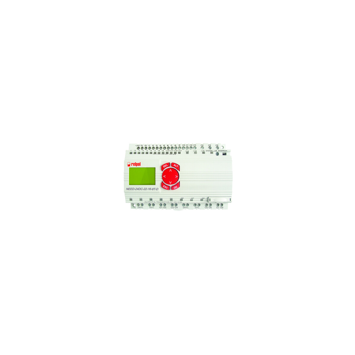 RELPOL NEED-24DC-22-16-8T-D Programmierbares Relais 24V DC 8x 1 Schliesser 10A RELPOL NEED-24DC-22-16-8T-D Programmierbares Relais 24V DC 8x 1 Schliesser 10A von RELPOL