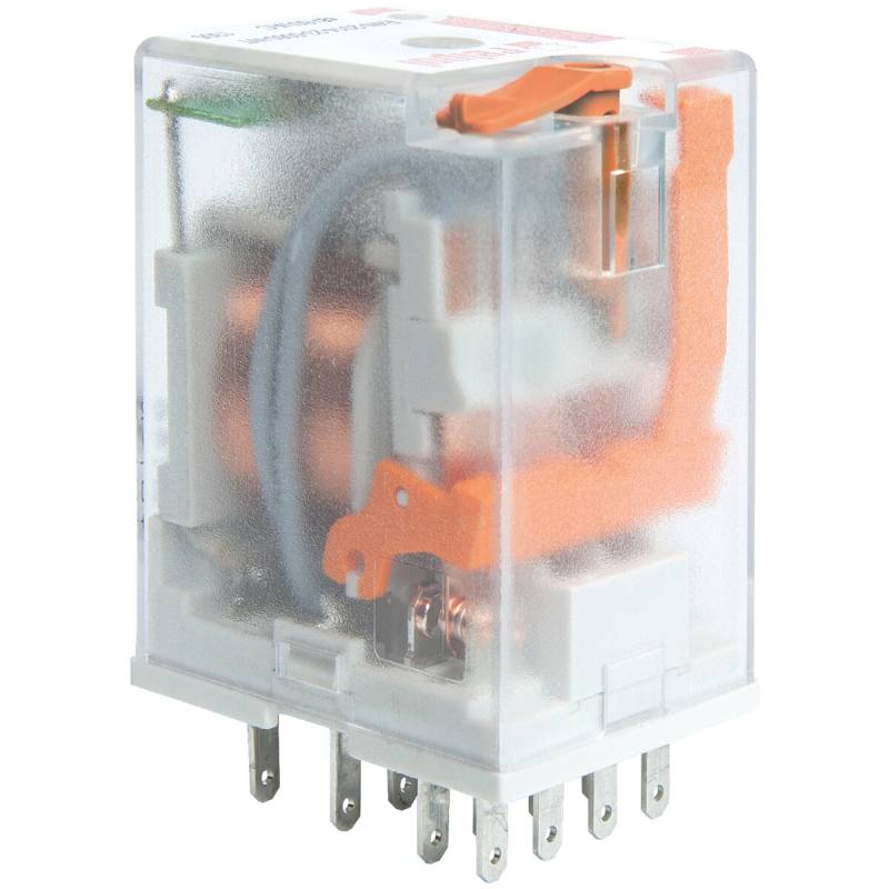 RELPOL R2N-2012-23-5110-WT Industrierelais 110V AC 2 Wechsler 12A von RELPOL