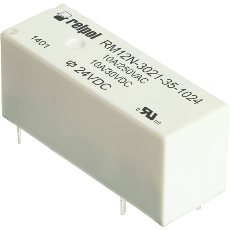 RELPOL RM12N-2211-25-1024 Miniaturrelais 24V DC 1 Wechsler 8A von RELPOL