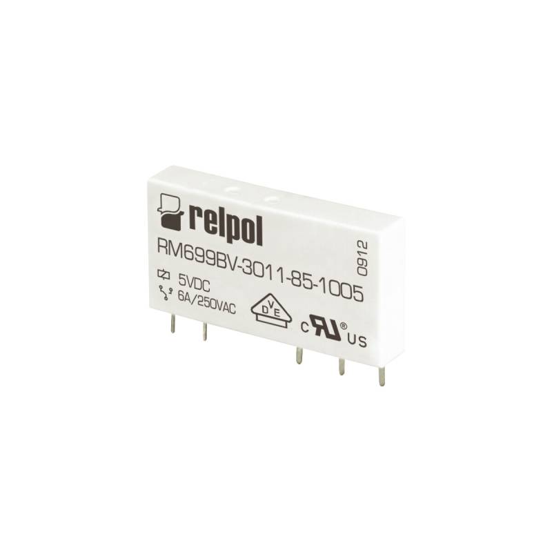 RELPOL RM699BV-3021-85-1012 Miniaturrelais 12V DC 1 Schliesser 6A von RELPOL