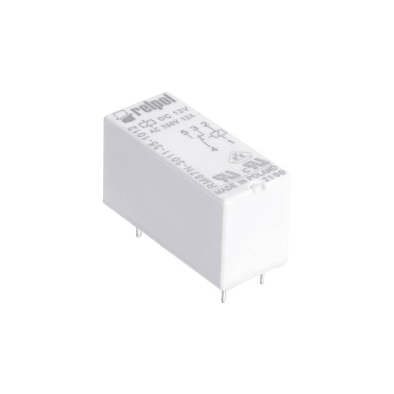 RELPOL RM87L-2011-25-1024 Miniaturrelais 24V DC 1 Wechsler 12A von RELPOL