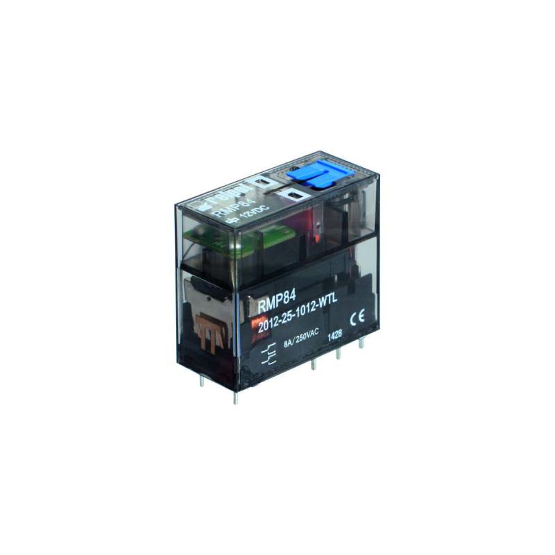 RELPOL RMP84-2012-25-1110-WT Miniaturrelais 110V DC 2 Wechsler 8A von RELPOL