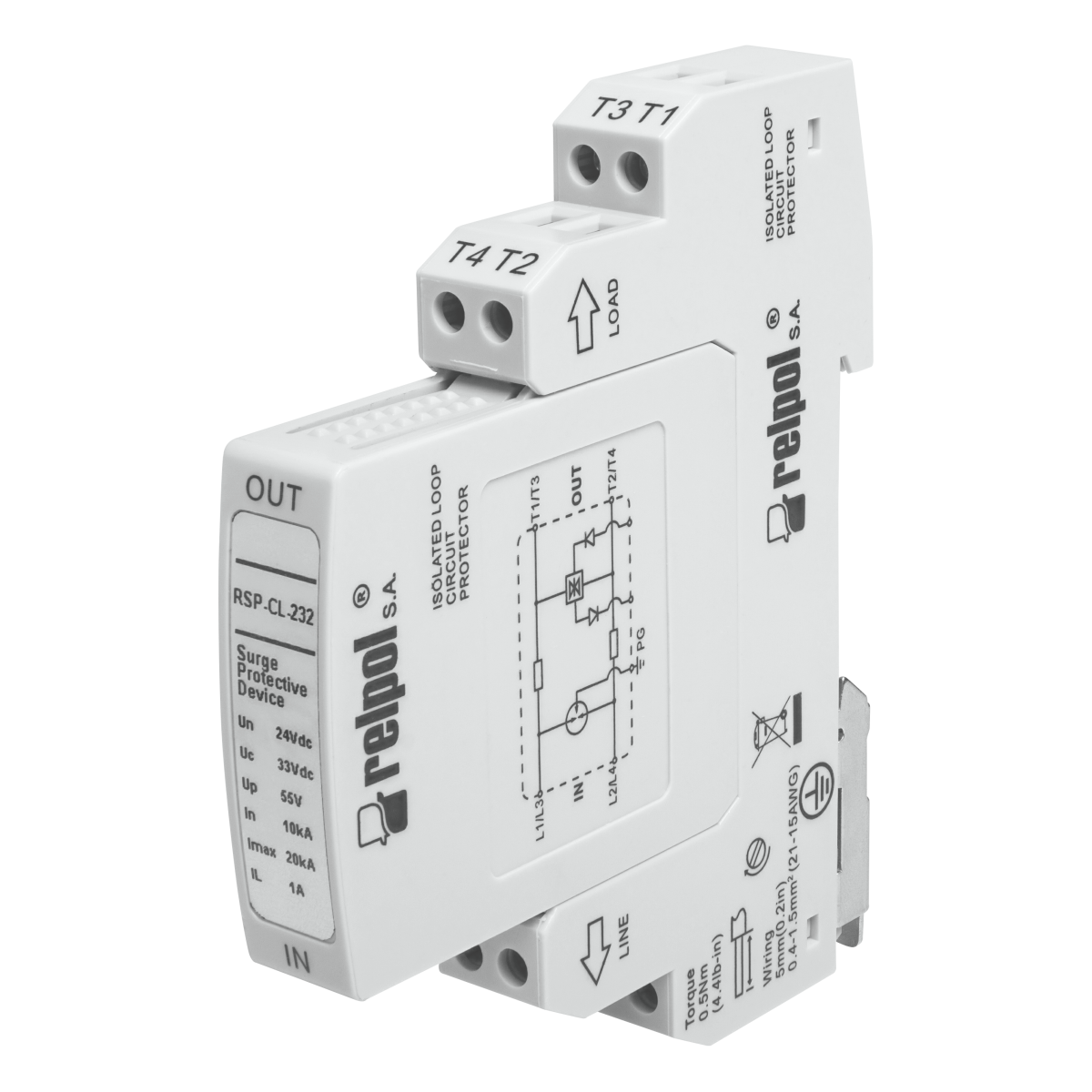 RELPOL RSP-CL-232 Überspannungsableiter RELPOL RSP-CL-232 Überspannungsableiter von RELPOL