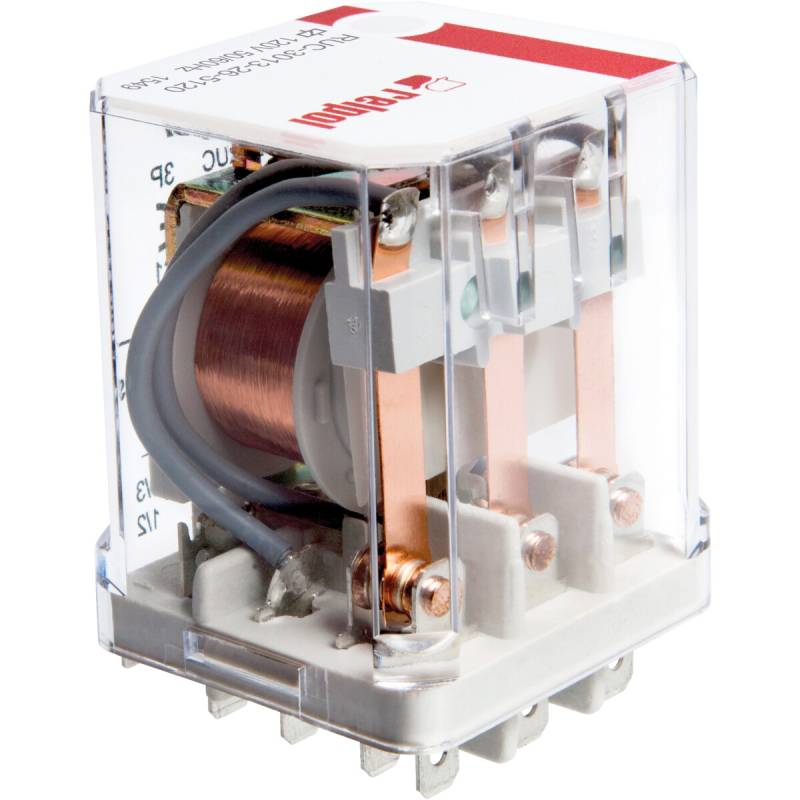 RELPOL RUC-3012-26-5012 Industrierelais 12V AC 2 Wechsler 16A von RELPOL