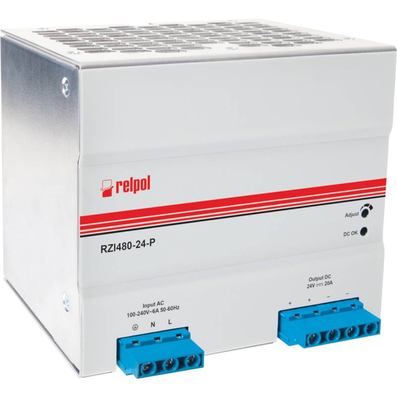RELPOL RZI480-24-P - Netzteil, 480W, 24V DC, für Industrieautomation von RELPOL