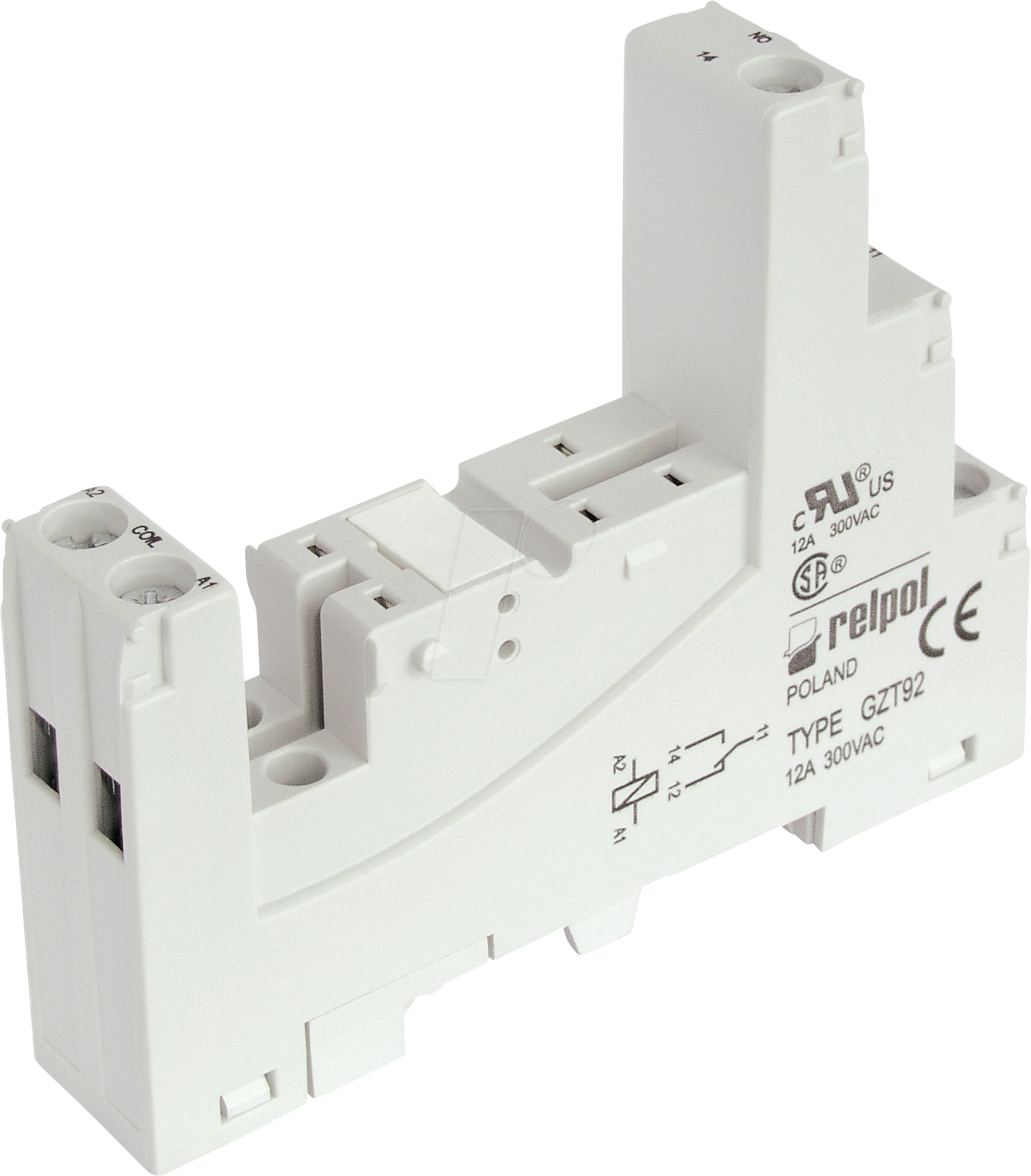 RPL GZT92 - Sockel GZT92 - mit Schraubklemmen von RELPOL