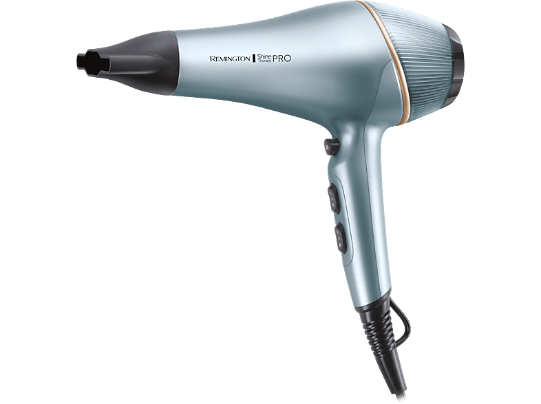 REMINGTON AC 9300 SHINE THERAPY PRO 2200 Haartrockner Blau/Metallic (2200 Watt) von REMINGTON