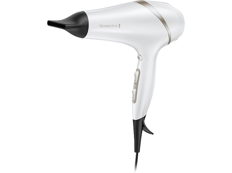 REMINGTON HYDRAluxe Haartrockner Weiß/Metallic (2300 Watt) von REMINGTON