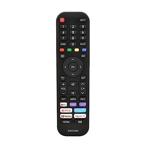 Ersatz Fernbedienung EN2G30H passend für Hisense TV Ersatz Fernbedienung EN2G30H passend für Hisense TV von REMOtech
