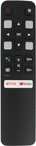 Ersatz Fernbedienung RC802V FNR1 für TCL 65P8S 55P850P8 49S6510FS 32S6800S 32A323 40S6500FS 40S6800 Ersatz Fernbedienung RC802V FNR1 für TCL 65P8S 55P850P8 49S6510FS 32S6800S 32A323 40S6500FS 40S6800 von REMOtech