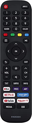 Ersatz Fernbedienung für Hisense TV HE70A6109FUWTS HE75A6170FUWTS HE50A6103FUWTS 43A7100F 43A7300F 43A7120F 55A7500F 43A519EEVS 55A7300F 65A7300F 70A7100F Ersatz Fernbedienung für Hisense TV HE70A6109FUWTS HE75A6170FUWTS HE50A6103FUWTS 43A7100F 43A7300F 43A7120F 55A7500F 43A519EEVS 55A7300F 65A7300F 70A7100F von REMOtech